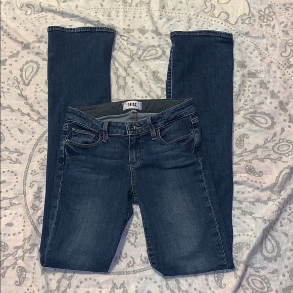 PAIGE Denim - PAIGE Manhattan Bootcut Blue Jeans Sz 26